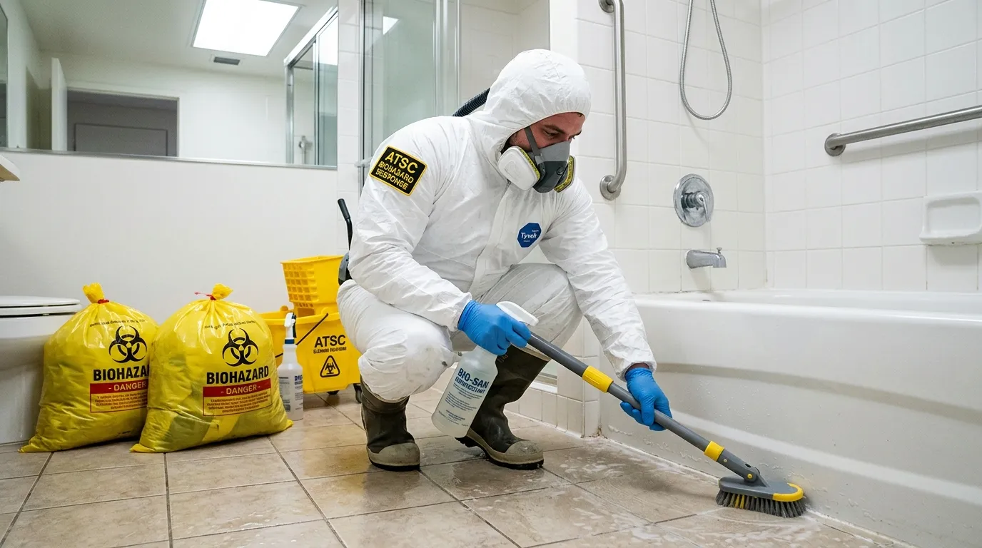 Decontamination equipment deployed for Blood Cleanup in Leesburg